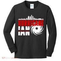 Hurricane IAN Survivor Kids Long Sleeve Shirt thumb 0