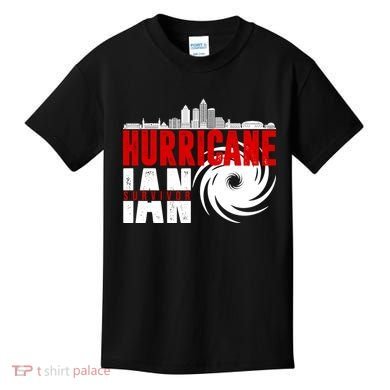 Hurricane IAN Survivor Kids T-Shirt