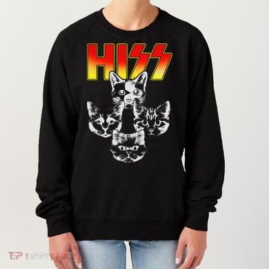 Hiss Music Cat Band Women's Sweatshirt