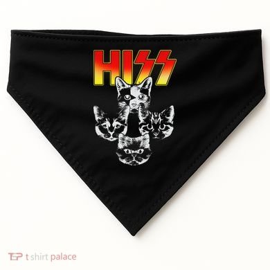 Hiss Music Cat Band USA-Made Doggie Bandana
