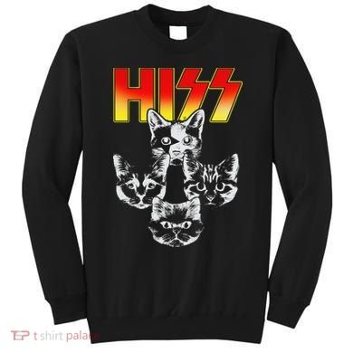 Hiss Music Cat Band Sweatshirt