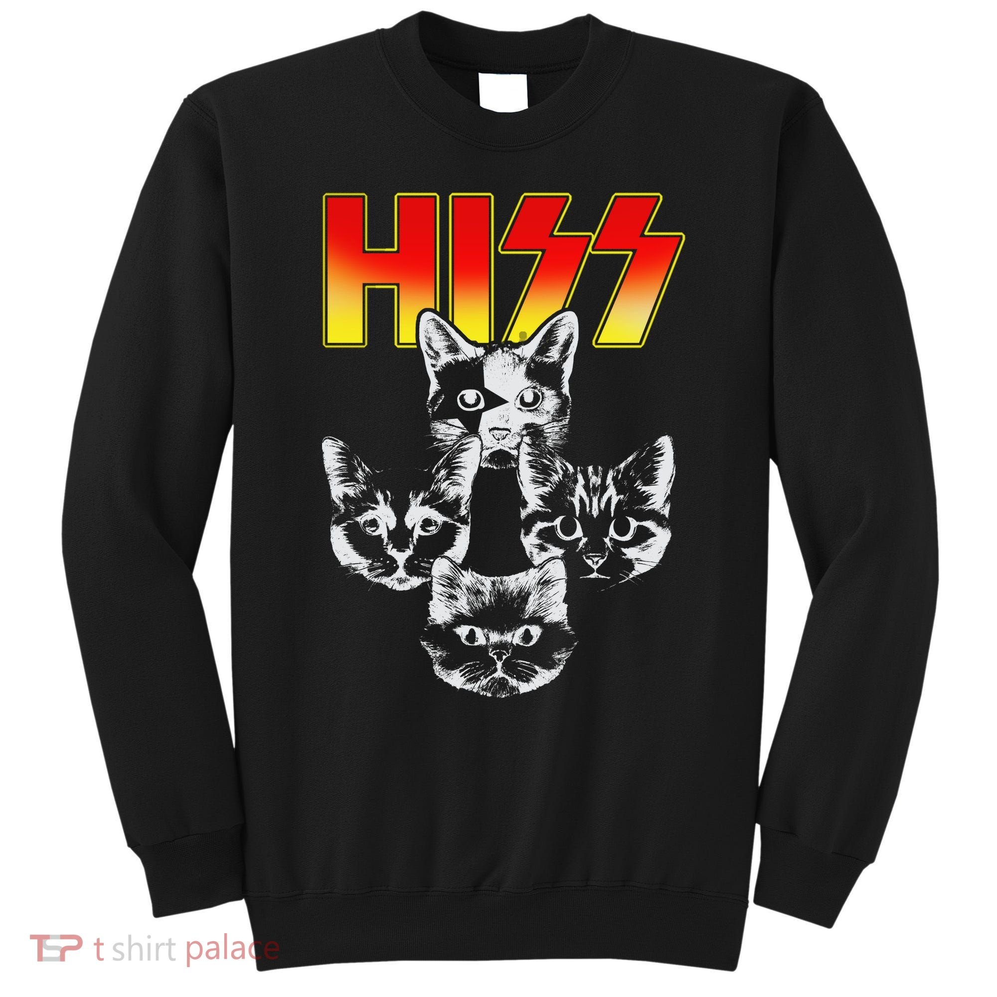 Hiss Music Cat Band Sweatshirt