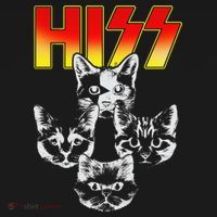 Hiss Music Cat Band Ornament thumb 1
