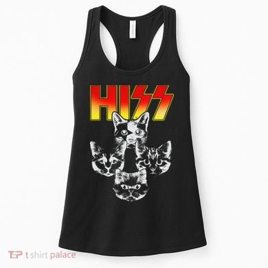 Hiss Music Cat Band Women's Tank Top