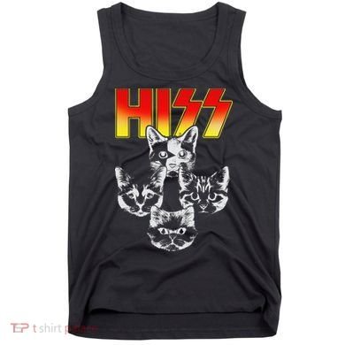 Hiss Music Cat Band Tank Top