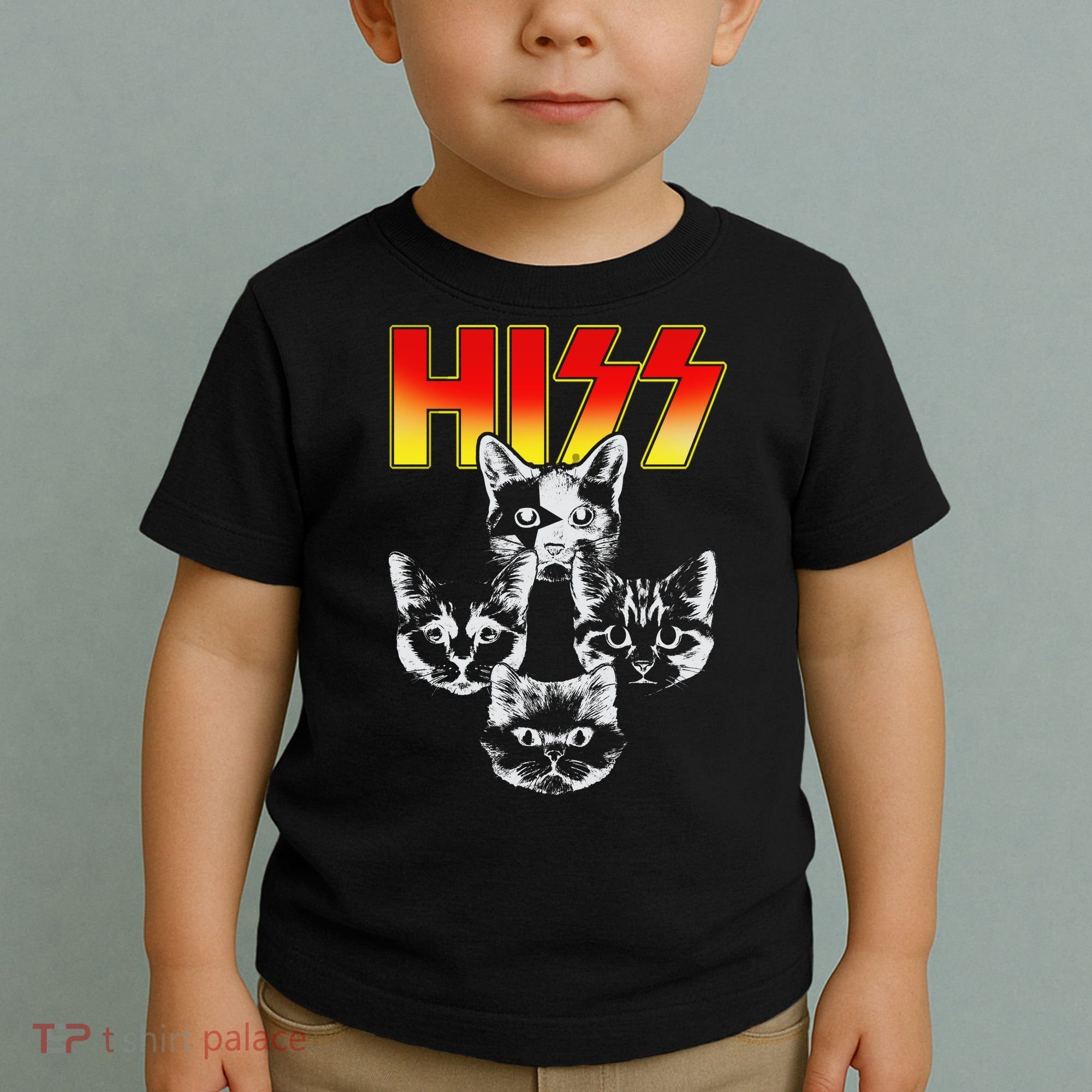 Hiss Music Cat Band Toddler T-Shirt