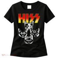 Hiss Music Cat Band Women's T-Shirt thumb 0