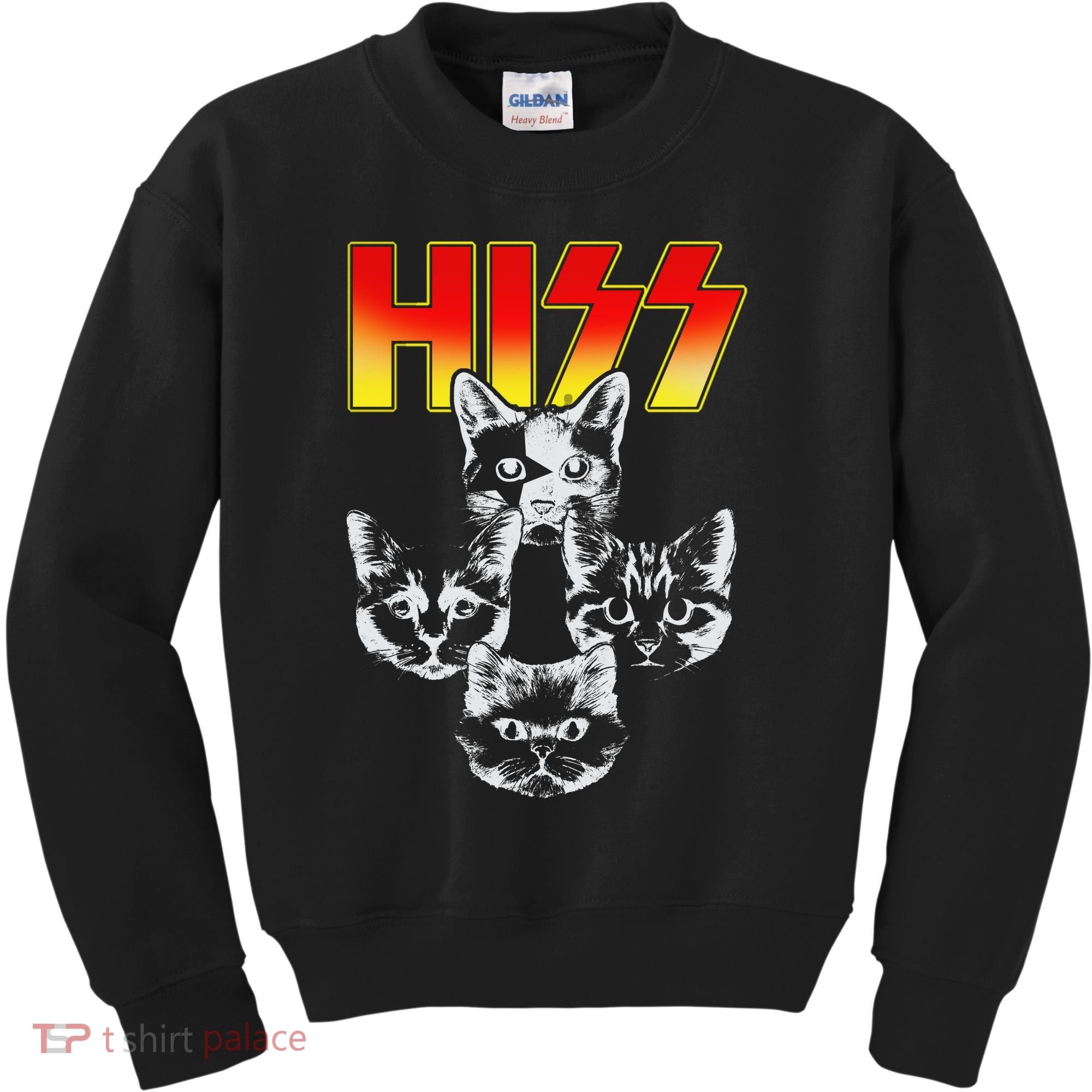Hiss Music Cat Band Kids Sweatshirt