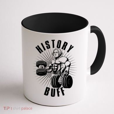 History Buff Funny George Washington Coffee Mug back