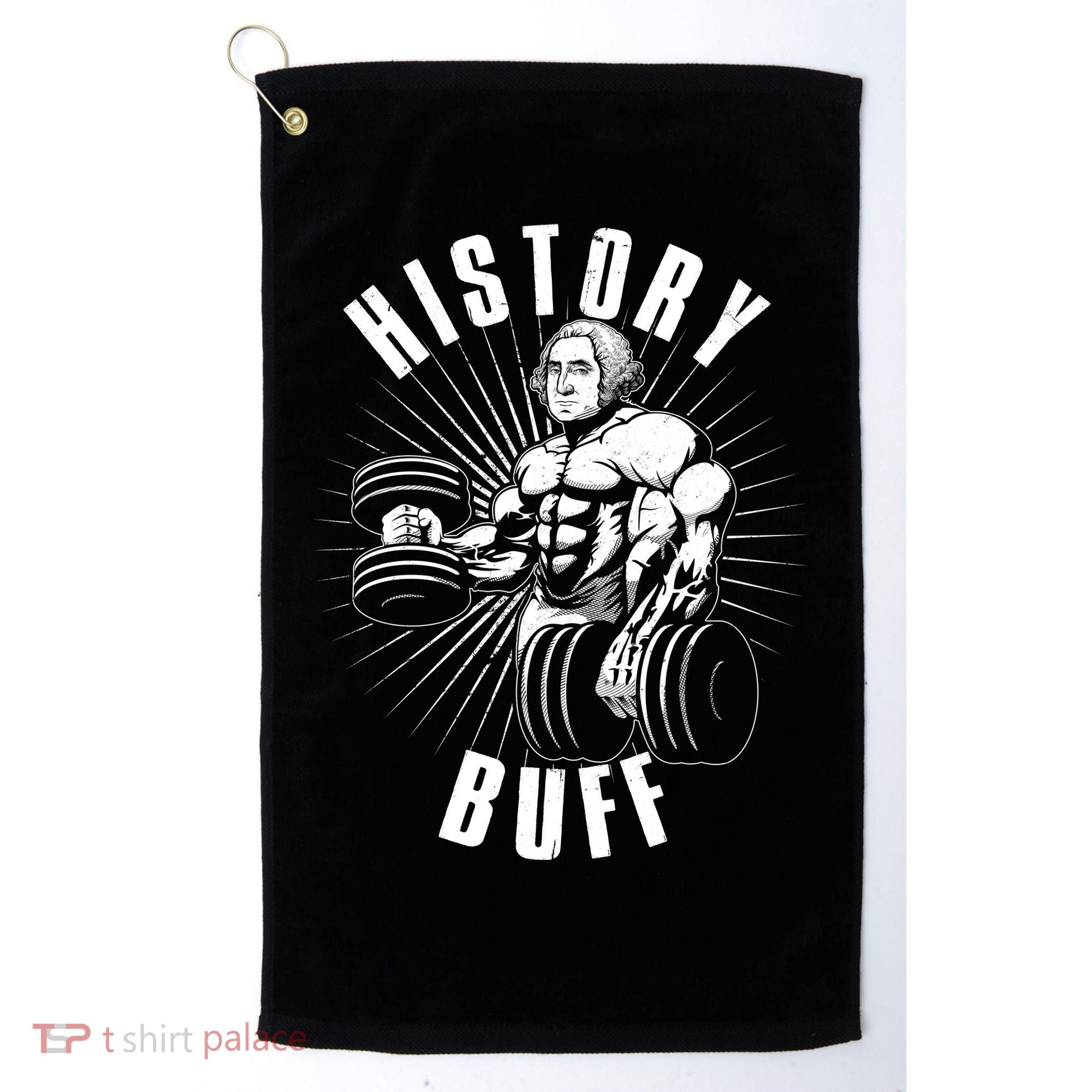 History Buff Funny George Washington Golf Towel