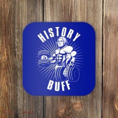 History Buff Funny George Washington Coaster