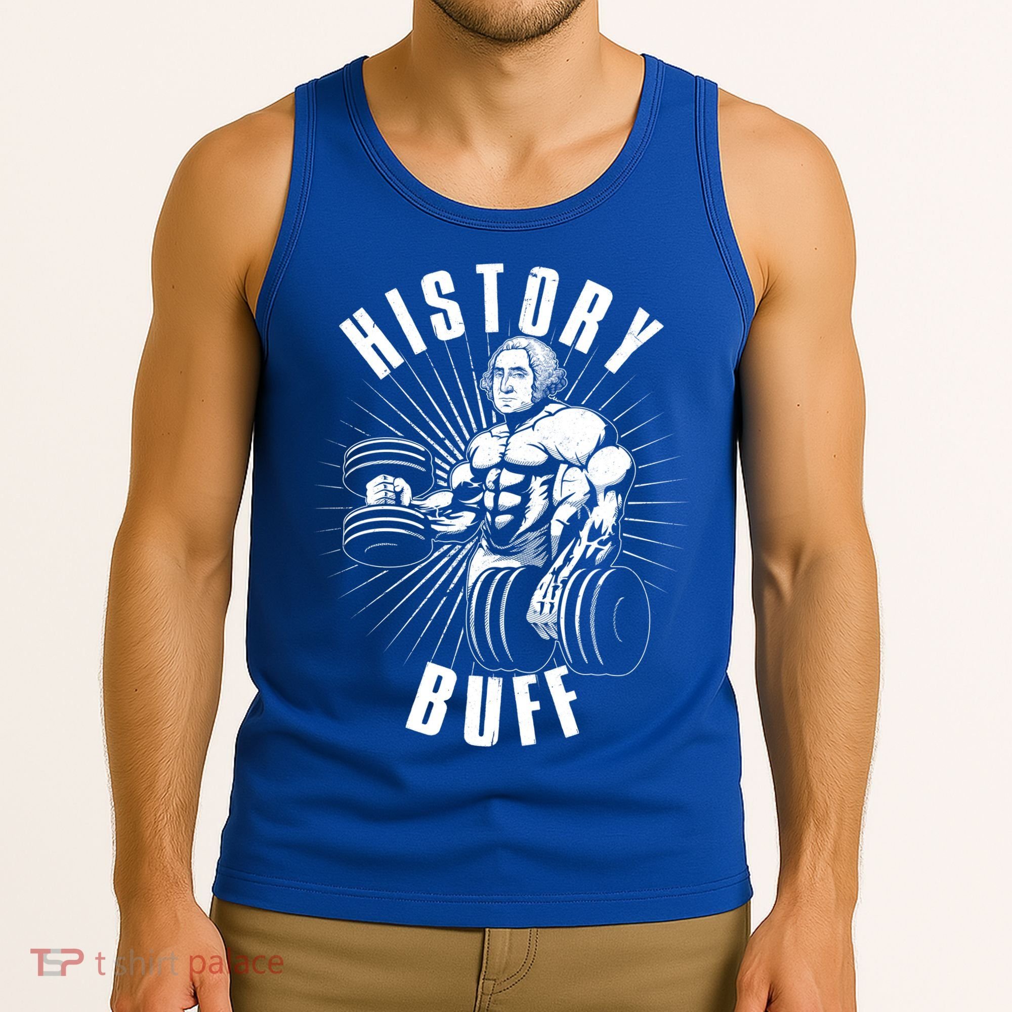 History Buff Funny George Washington Tank Top