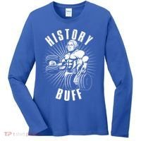 History Buff Funny George Washington Women's Long Sleeve Shirt thumb 0