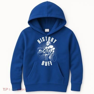 History Buff Funny George Washington Kids Hoodie