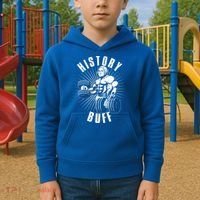 History Buff Funny George Washington Kids Hoodie thumb 2