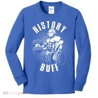 History Buff Funny George Washington Kids Long Sleeve Shirt thumb 0