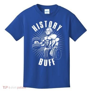 History Buff Funny George Washington Kids T-Shirt
