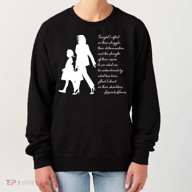 History Makers Kamala Harris And Ruby Bridges Women's Sweatshirt