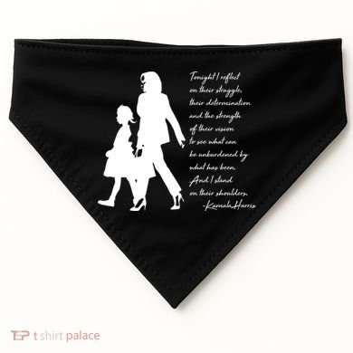 History Makers Kamala Harris And Ruby Bridges USA-Made Doggie Bandana