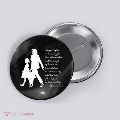 History Makers Kamala Harris And Ruby Bridges Button
