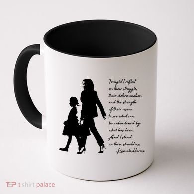 History Makers Kamala Harris And Ruby Bridges Coffee Mug