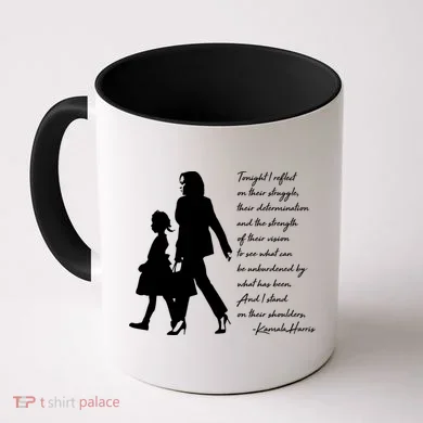 History Makers Kamala Harris And Ruby Bridges Coffee Mug