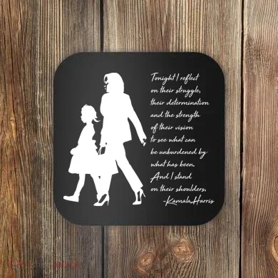 History Makers Kamala Harris And Ruby Bridges Coaster