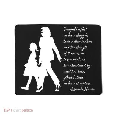 History Makers Kamala Harris And Ruby Bridges Mousepad