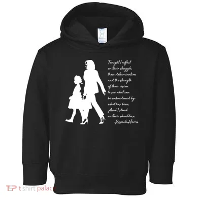 History Makers Kamala Harris And Ruby Bridges Toddler Hoodie