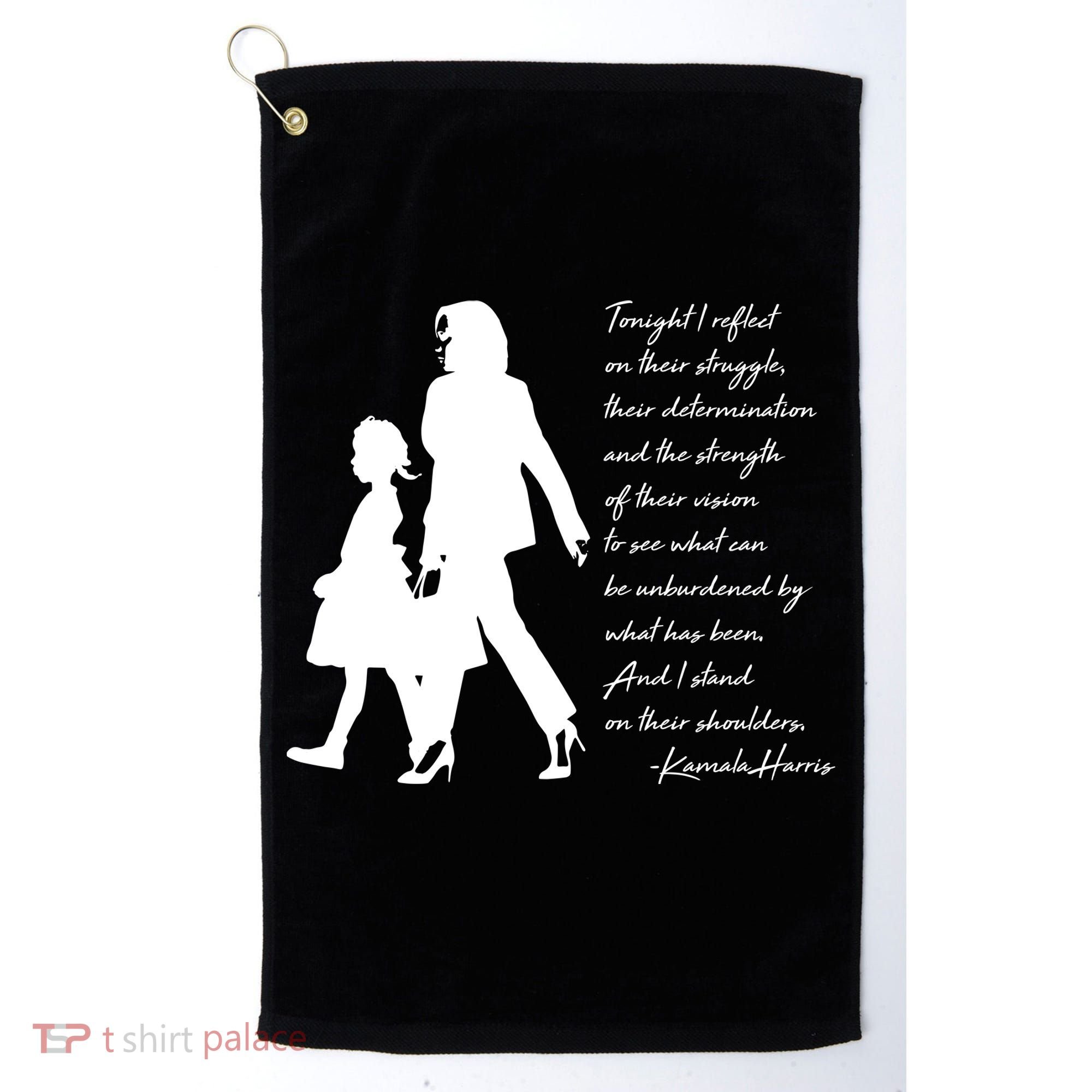 History Makers Kamala Harris And Ruby Bridges Golf Towel