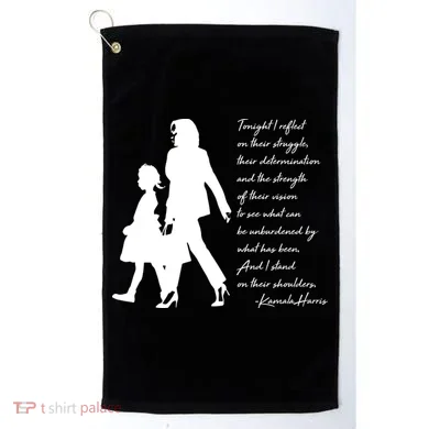 History Makers Kamala Harris And Ruby Bridges Golf Towel