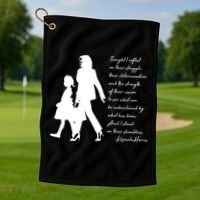 History Makers Kamala Harris And Ruby Bridges Golf Towel thumb 1