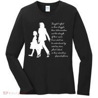 History Makers Kamala Harris And Ruby Bridges Women's Long Sleeve Shirt thumb 0