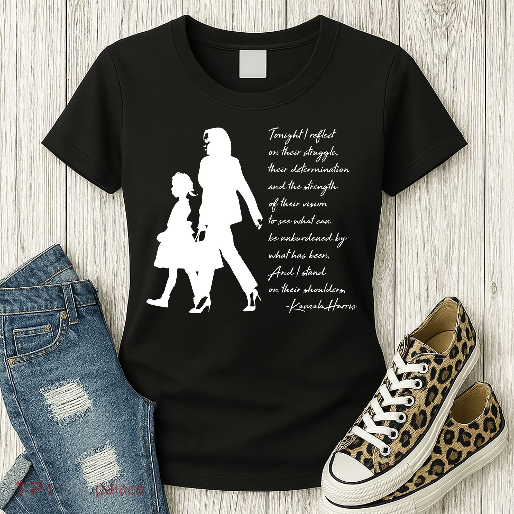 History Makers Kamala Harris And Ruby Bridges Women's T-Shirt