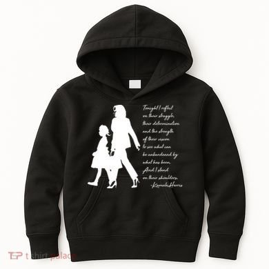 History Makers Kamala Harris And Ruby Bridges Kids Hoodie
