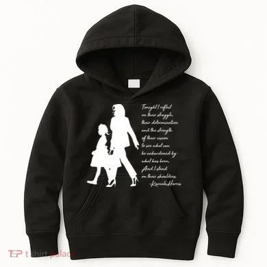 History Makers Kamala Harris And Ruby Bridges Kids Hoodie