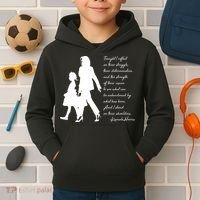 History Makers Kamala Harris And Ruby Bridges Kids Hoodie thumb 2