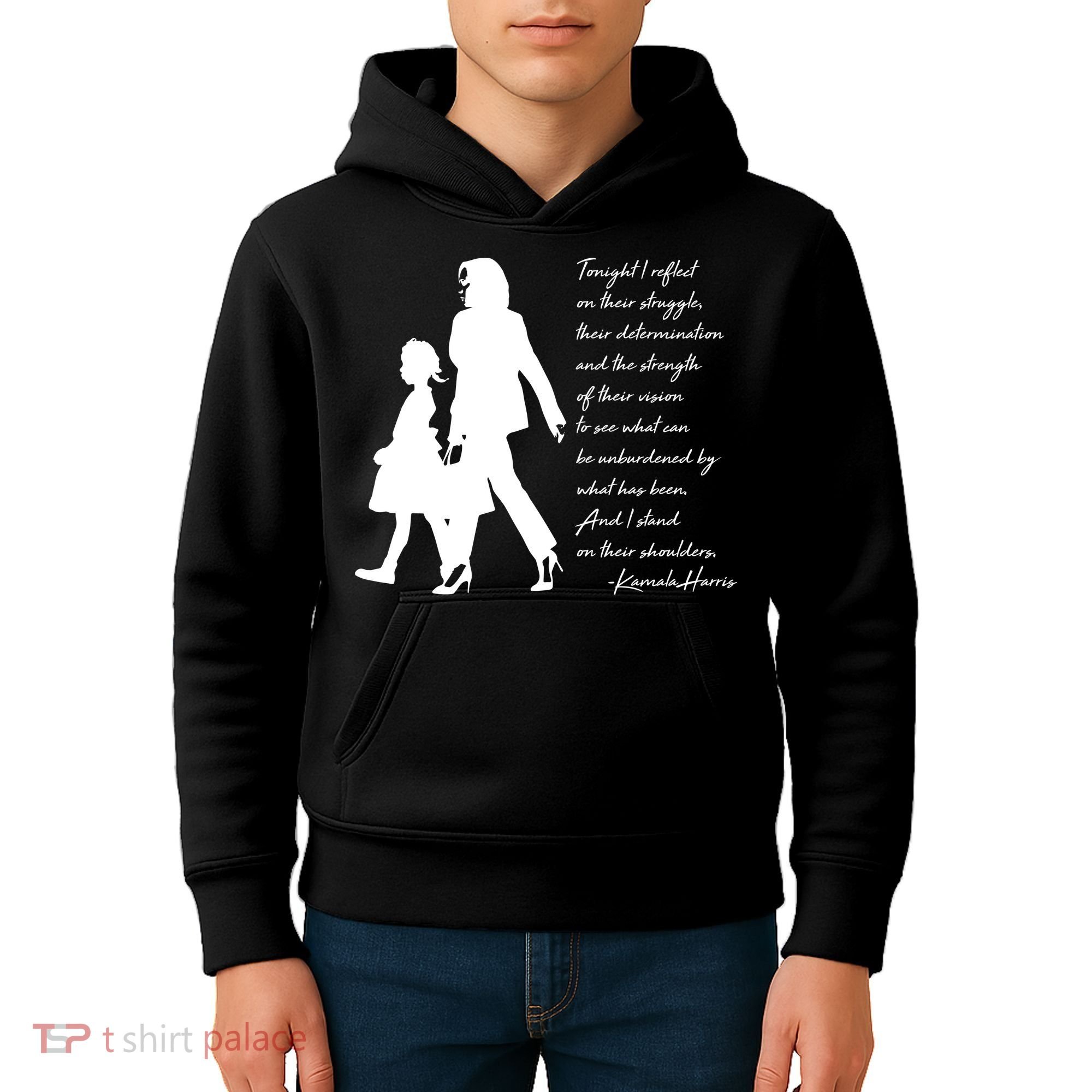 History Makers Kamala Harris And Ruby Bridges Kids Hoodie