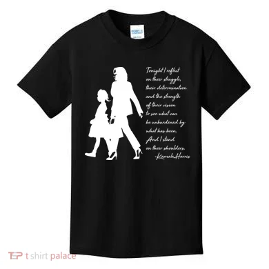 History Makers Kamala Harris And Ruby Bridges Kids T-Shirt