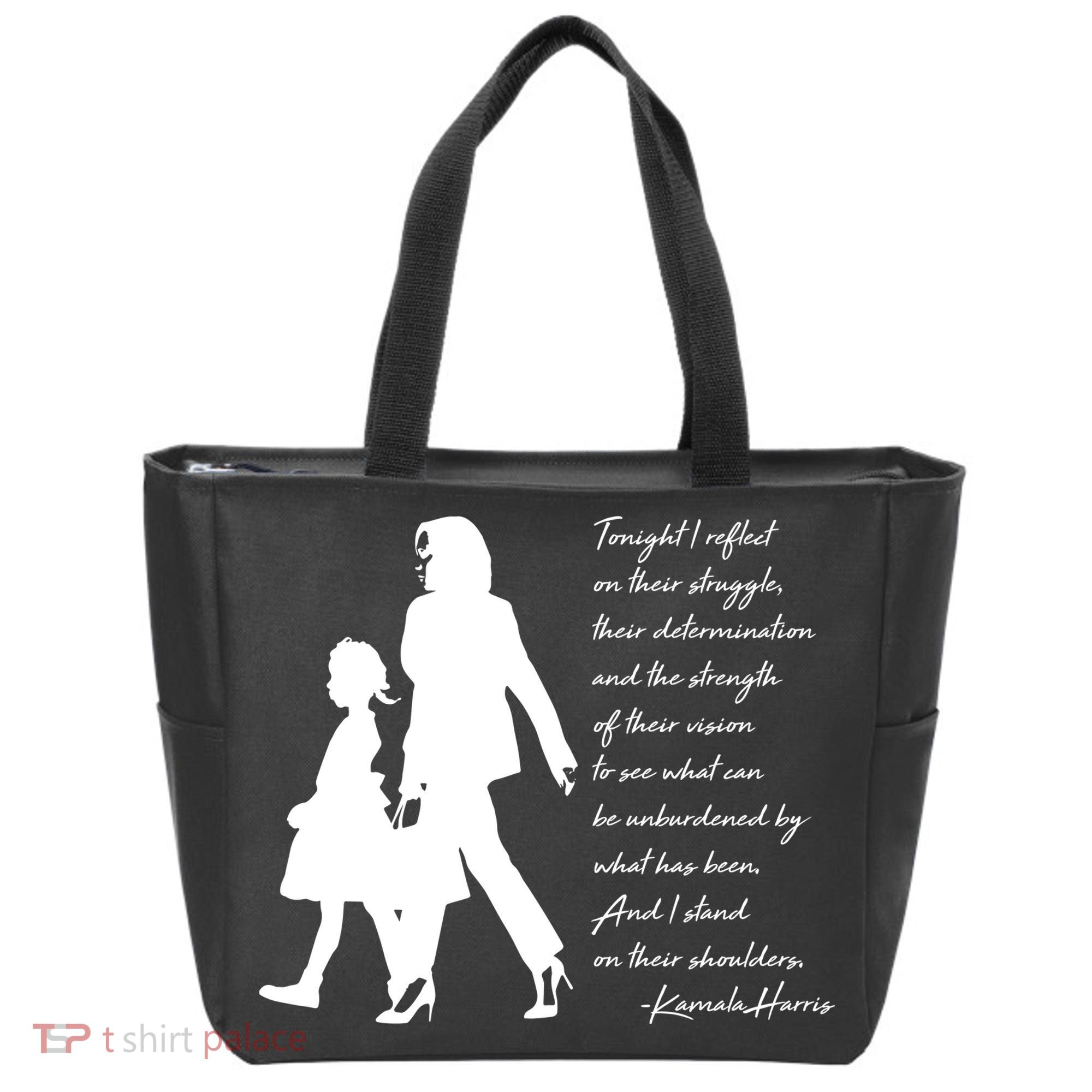 History Makers Kamala Harris And Ruby Bridges Tote Bag