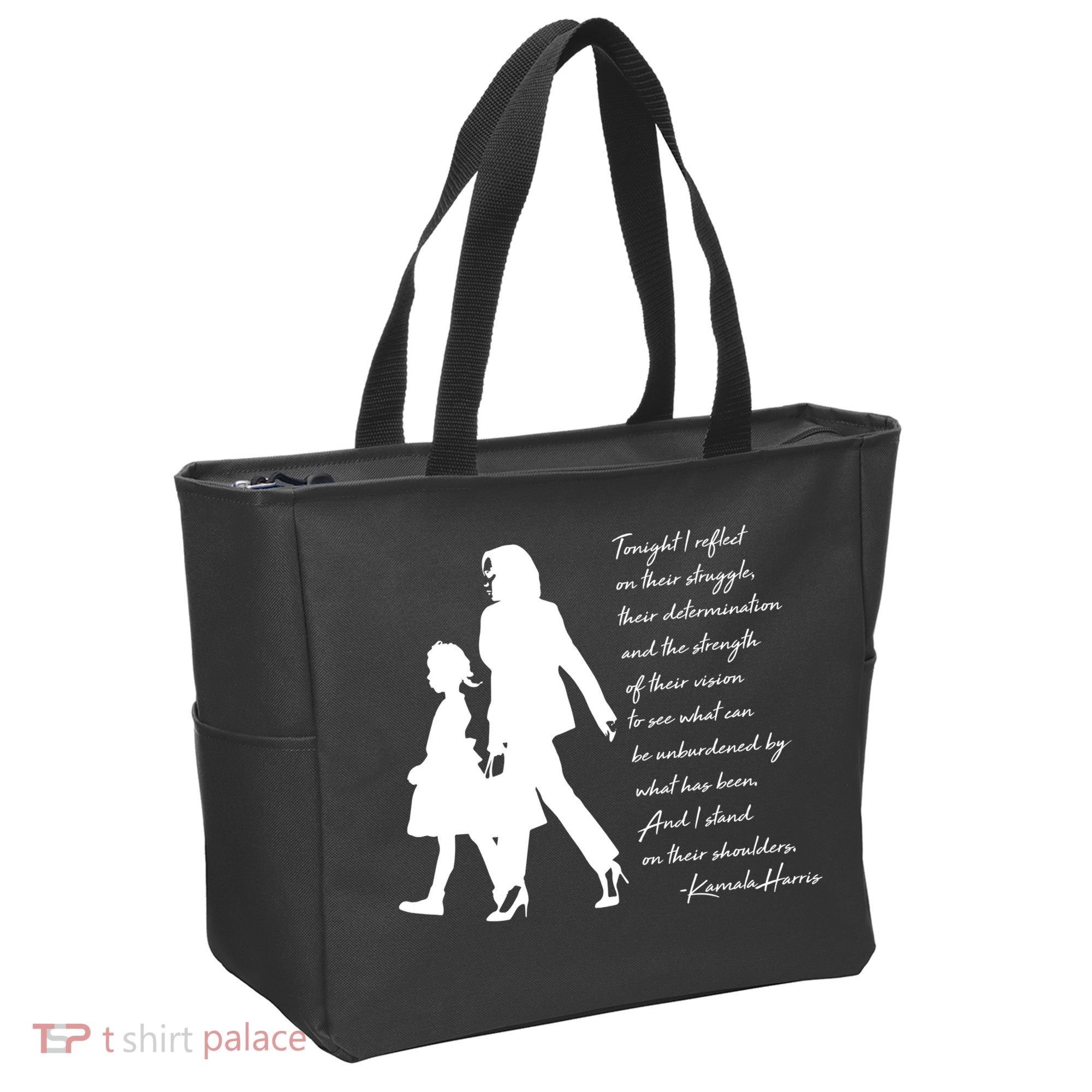 History Makers Kamala Harris And Ruby Bridges Tote Bag