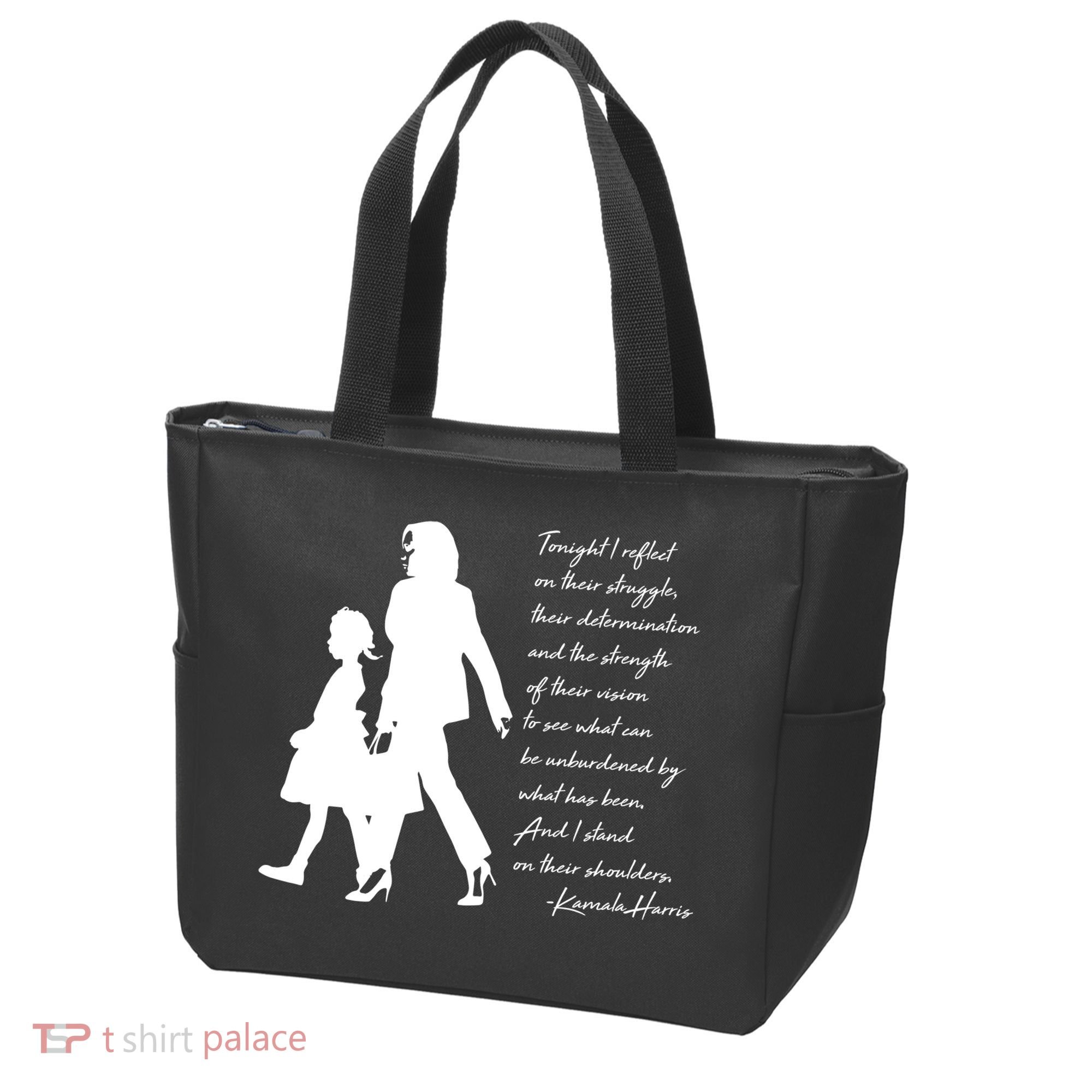 History Makers Kamala Harris And Ruby Bridges Tote Bag