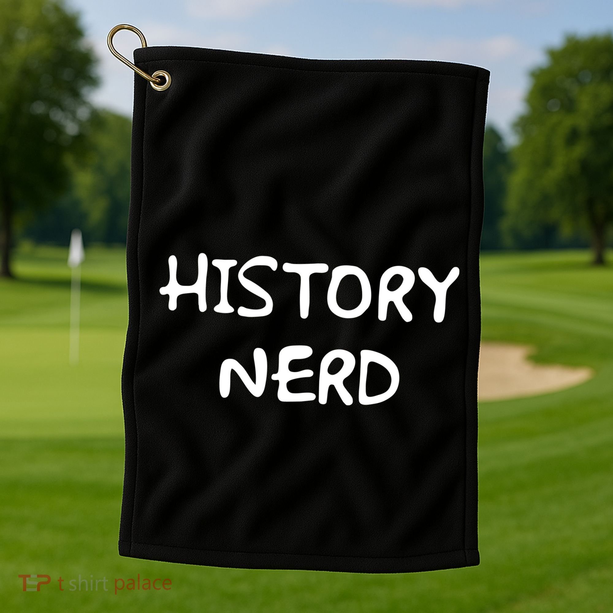 History Nerd Golf Towel