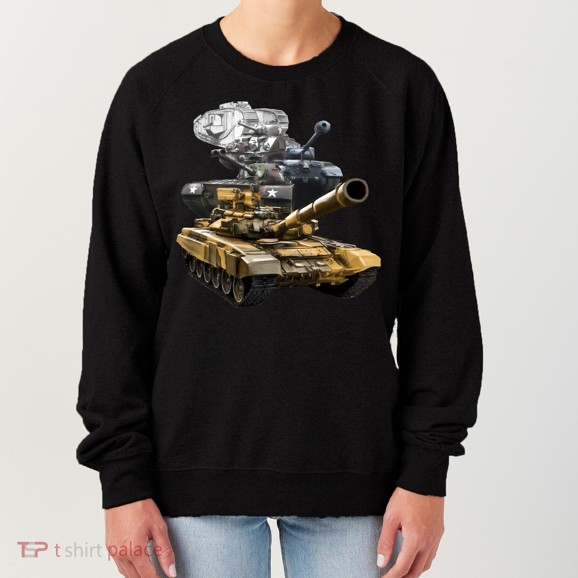 History of The Army Tank Women's Sweatshirt