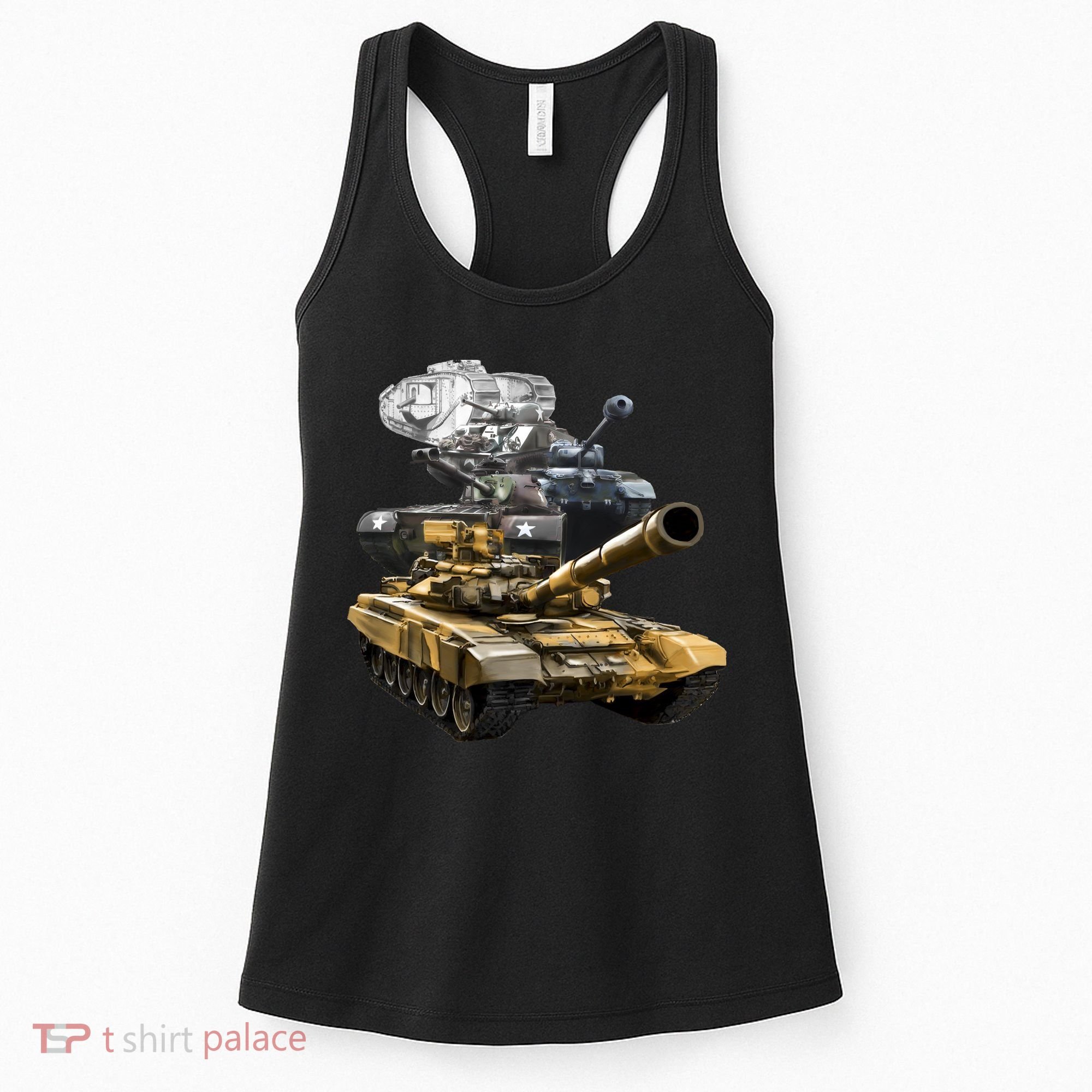 History of The Army Tank Women's Tank Top