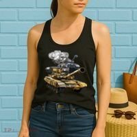 History of The Army Tank Women's Tank Top thumb 2