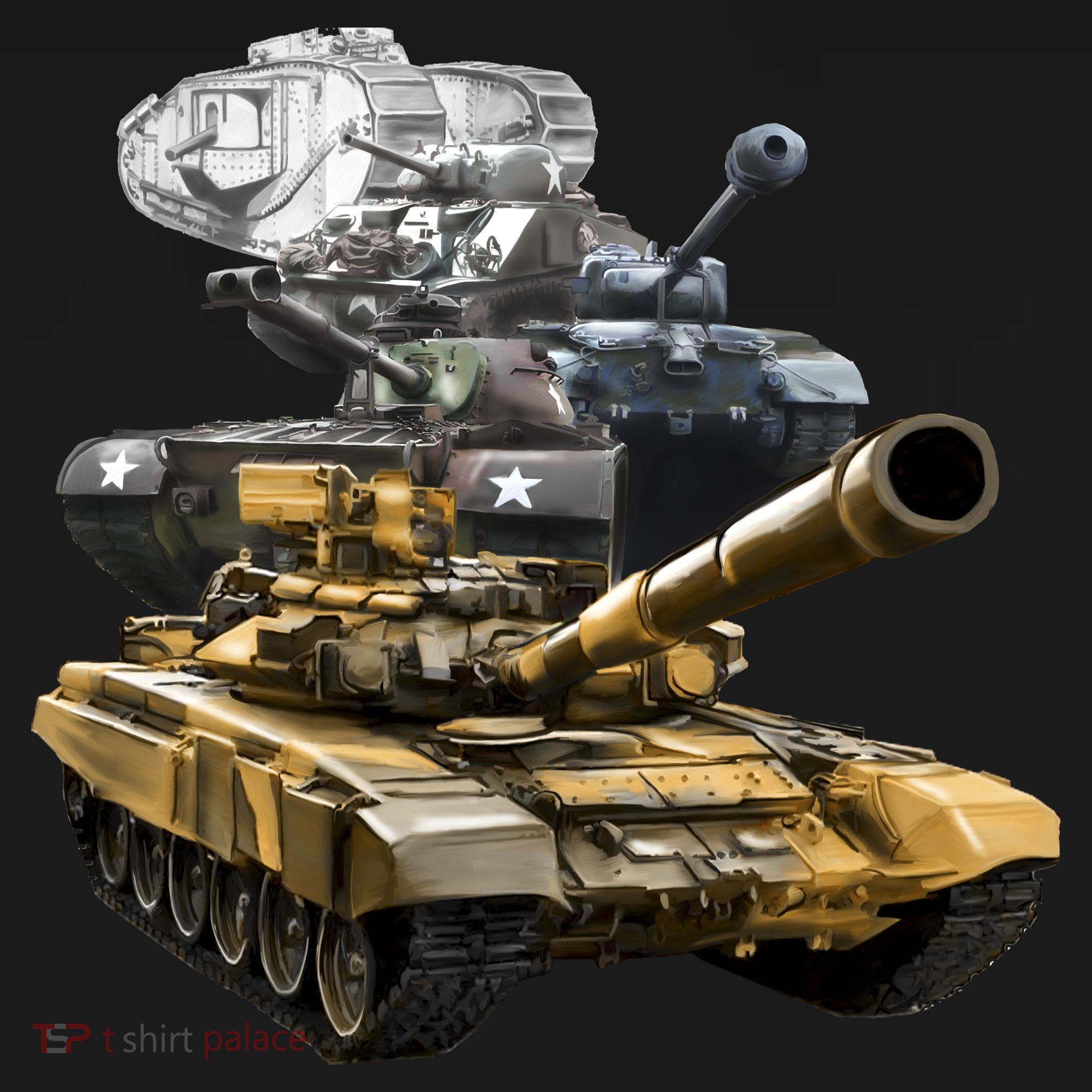 History of The Army Tank Women's Tank Top