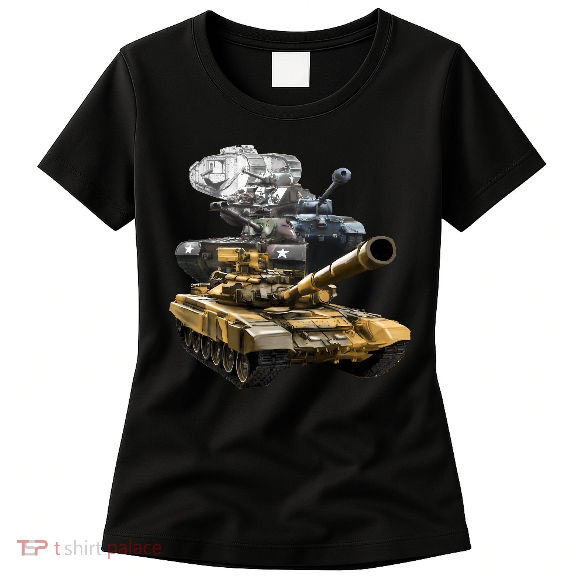 History of The Army Tank Women's T-Shirt