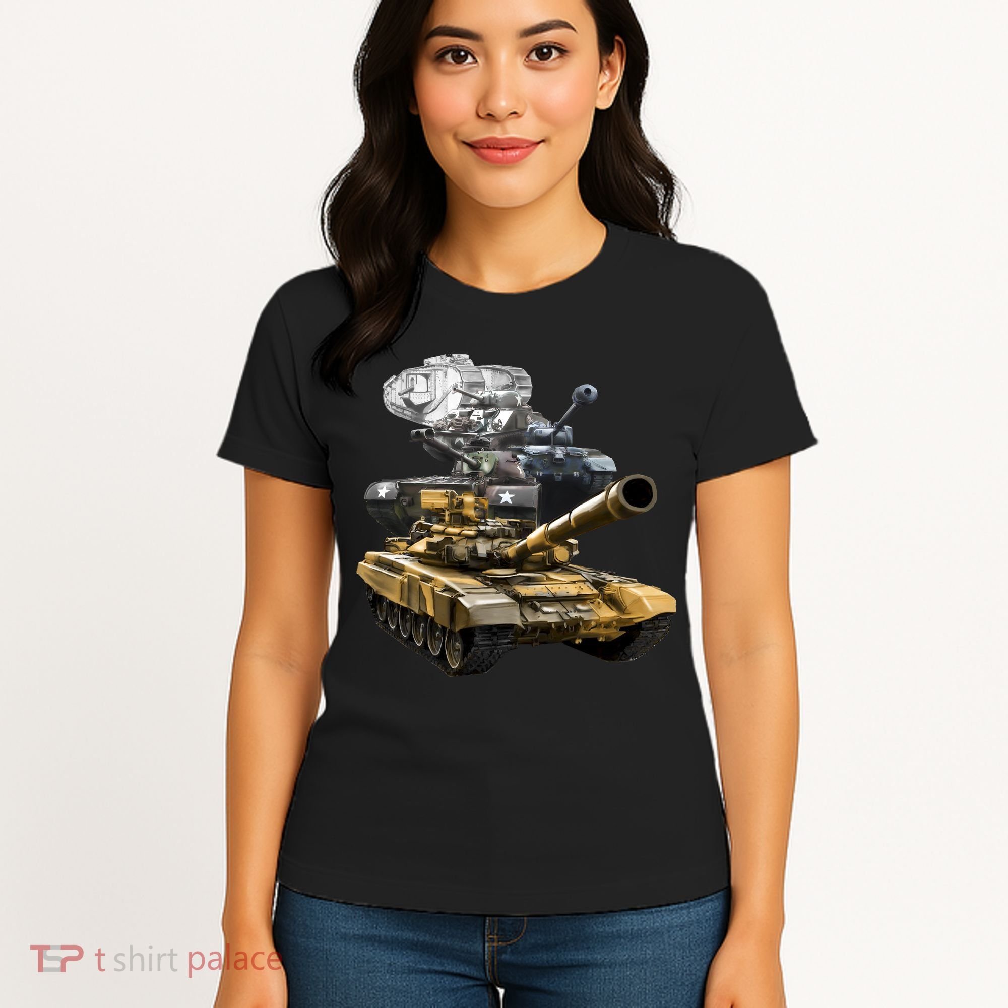 History of The Army Tank Women's T-Shirt