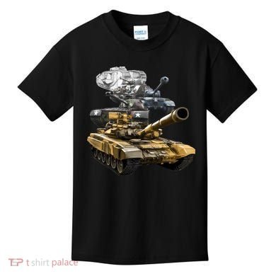 History of The Army Tank Kids T-Shirt